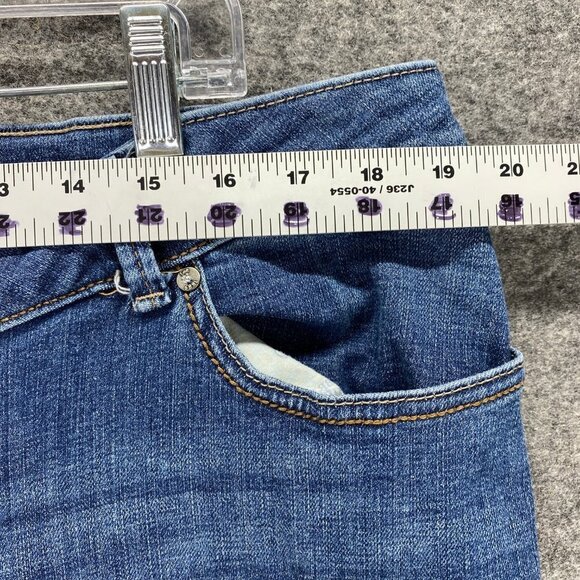 Lee Jeans Women XL Blue Medium Wash Bootcut Curvy Fit High Rise Casual Denim - Picture 7 of 10